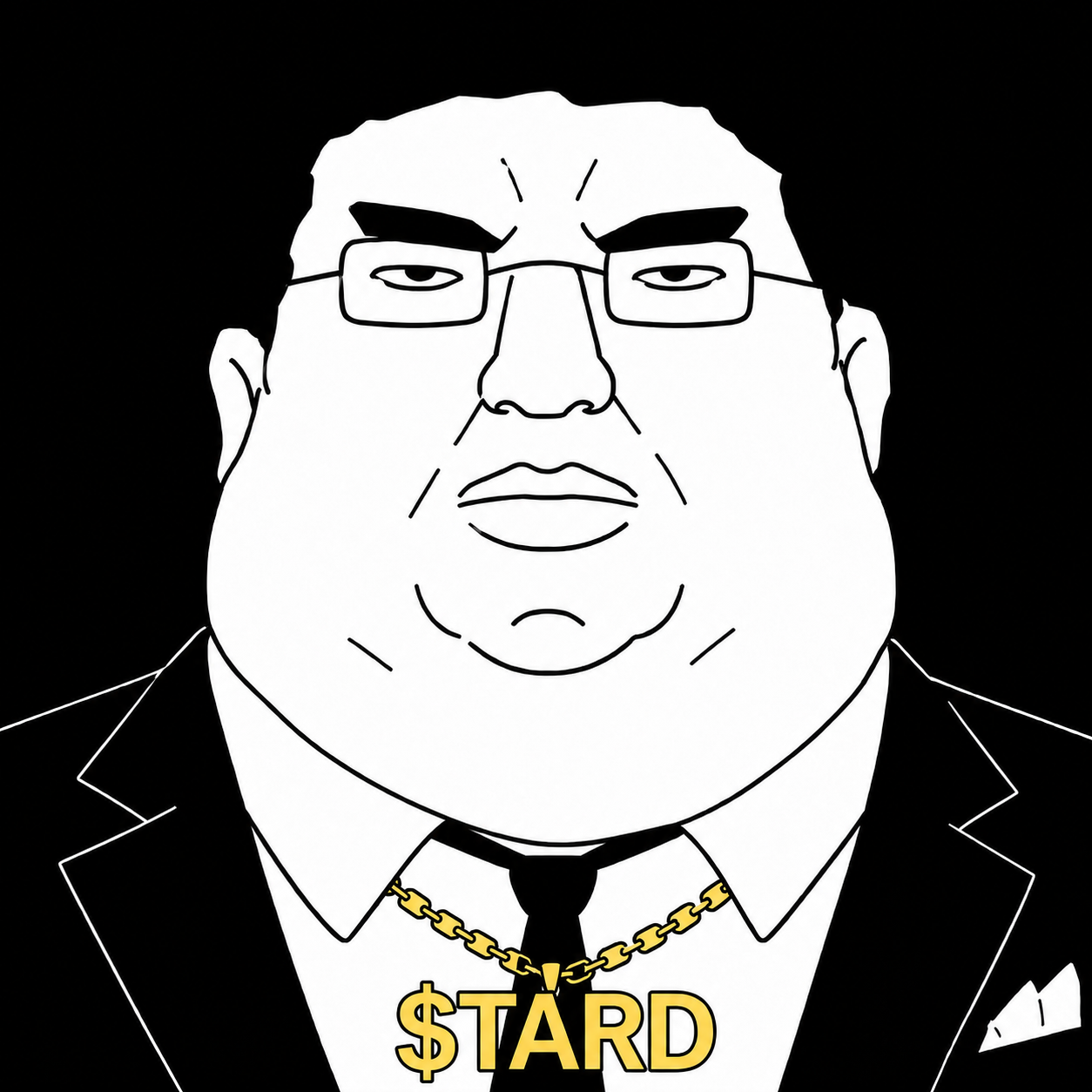 $TARD - the Typical Average Rich Dude in a suit and gold chain